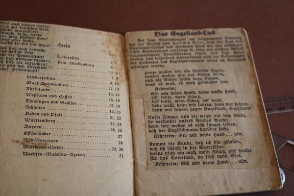 KDF Taschen-Atlas gebraucht mit Engelland-Lied